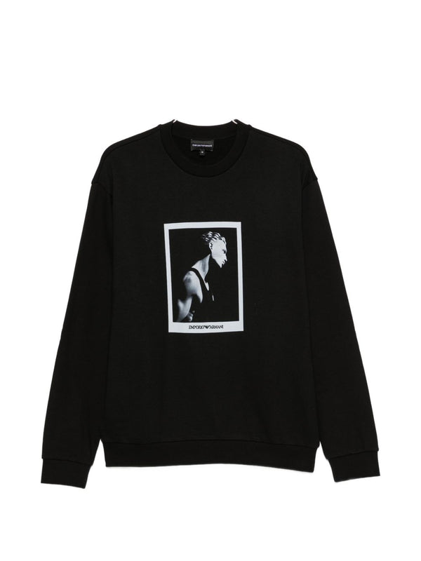 Printed Cotton Sweatshirt