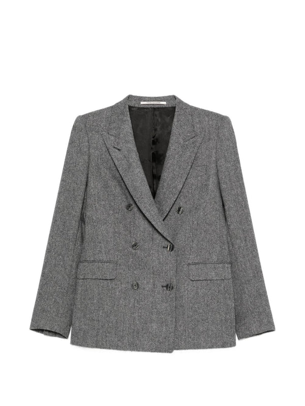 Wool Double-Breasted Jacket