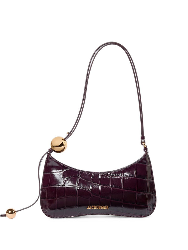 Le Bisou Perle Leather Shoulder Bag