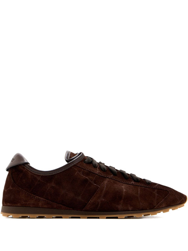 Les Tennis Leather Sneakers