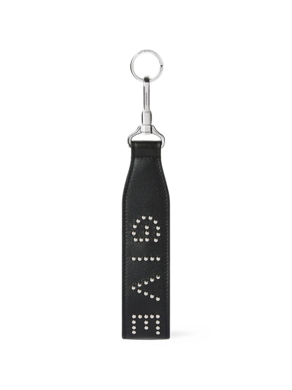 Logo Leather Key Ring