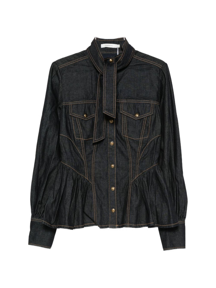 Zimmermann Shirts - BLUE | 8810ac9e9edd6328f890b04993515d63a692b730