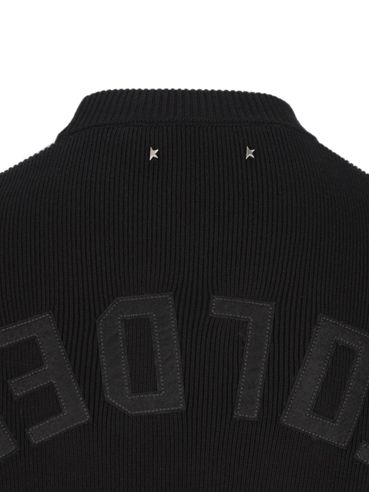 Golden Goose Sweaters - BLACK | 9fa59c01256ef0b70a0fdd7acc18934bfc30a29f