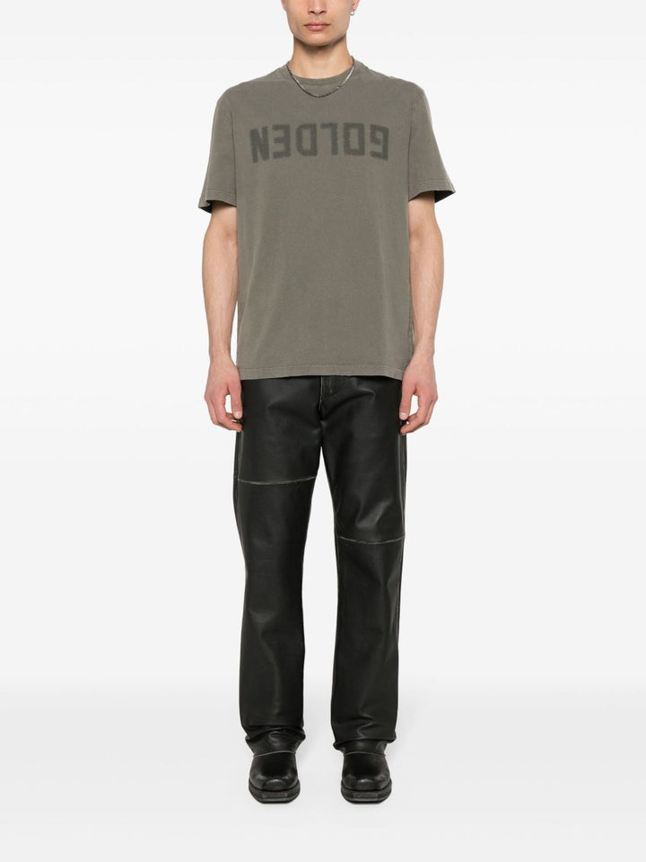 Golden Goose T-shirts and Polos - GREEN | 8080341e2addcd935eb37309542fcb414b42e910