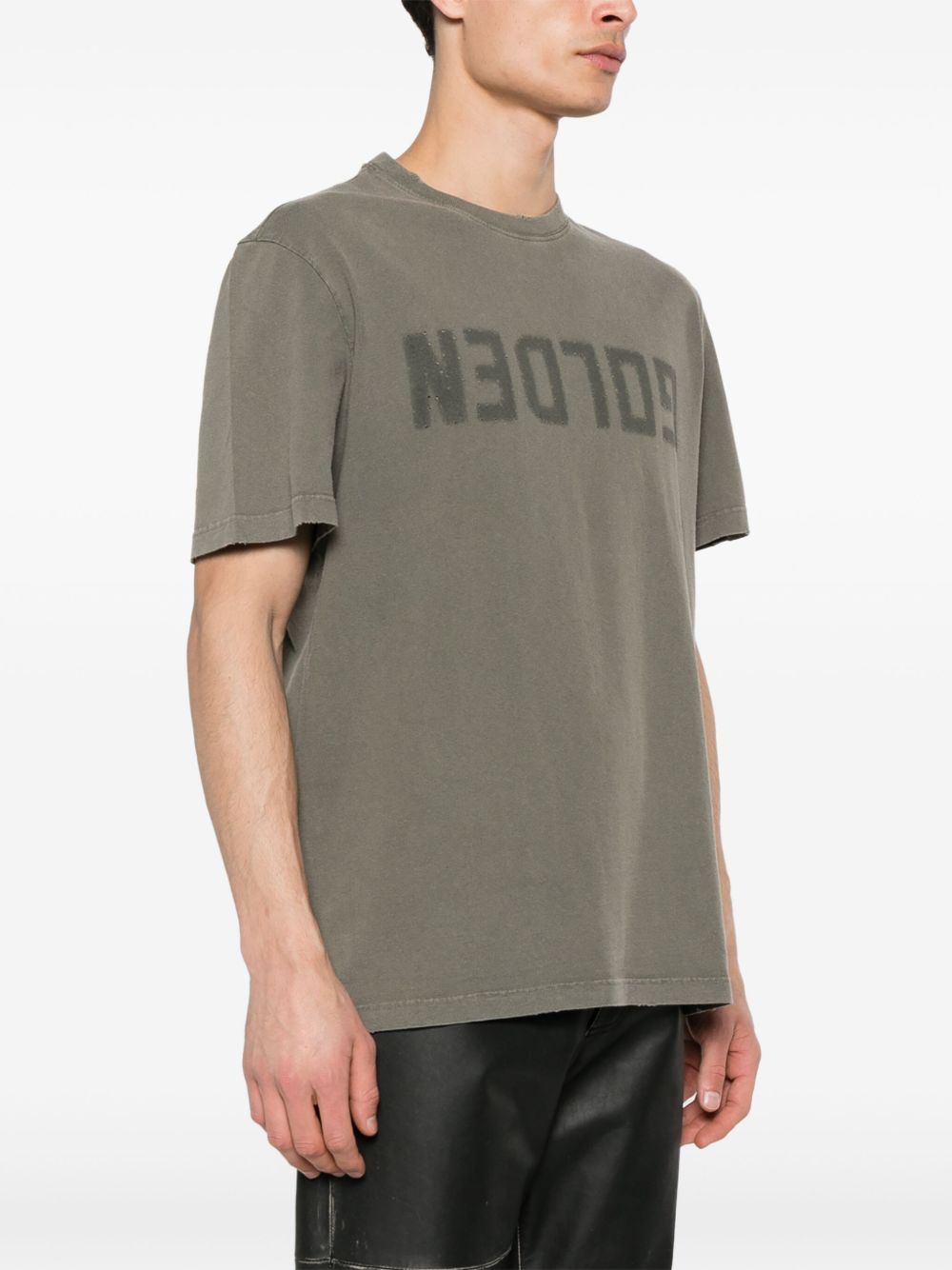Golden Goose T-shirts and Polos - GREEN | 4dc1a4fac23b3289032d7bb19517ee0593b89427