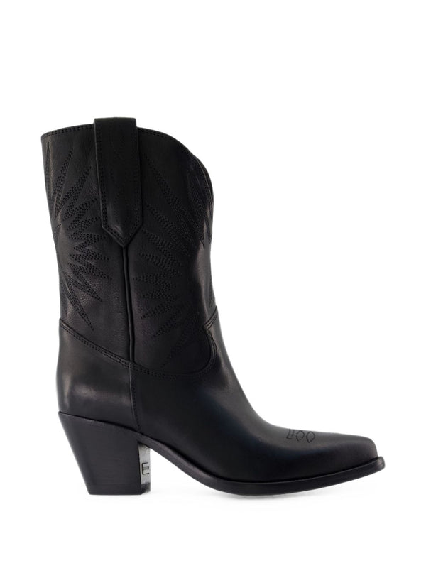 Wish Star Leather Boots