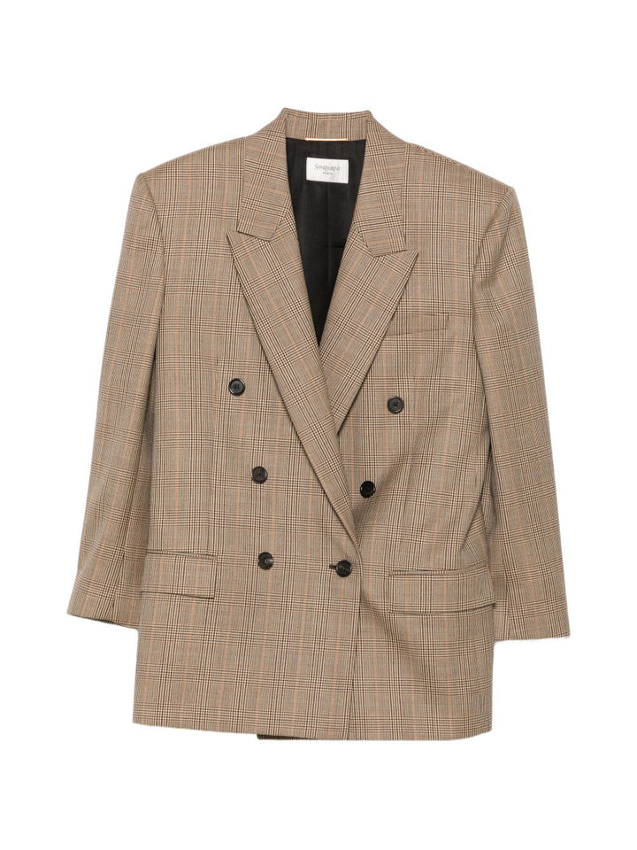 Saint Laurent Jackets - BEIGE | 96b3188a6c86701854ee071a2cca5d1f14875948