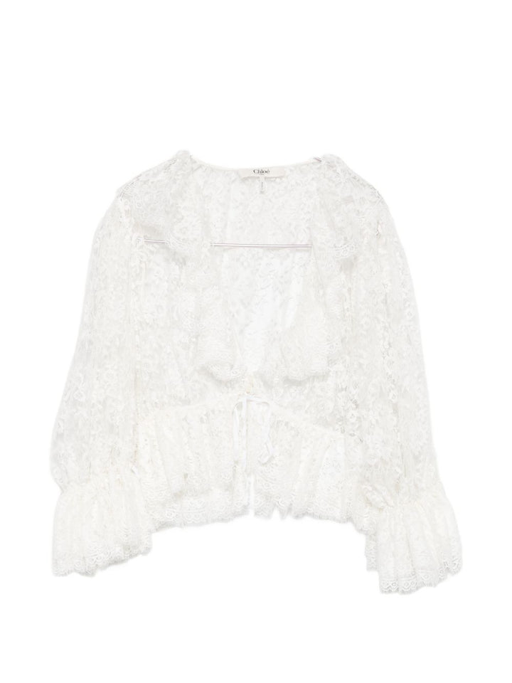 Chloè Top - WHITE | 6f33b4a203ba902dabc98d77cf3d78fb7ca0dbba