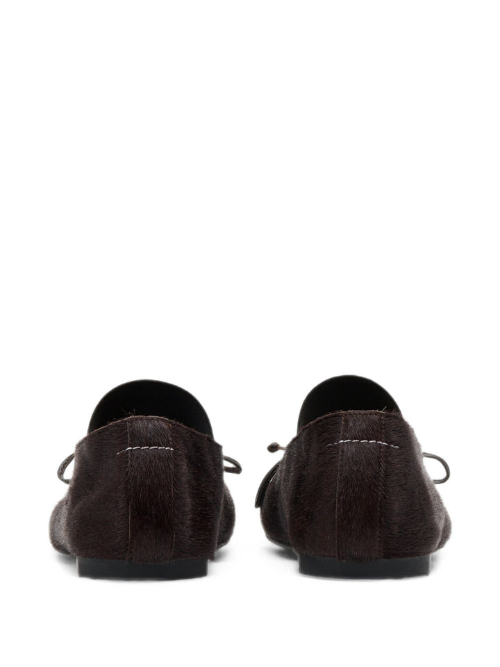 Mm6 Maison Margiela Flat shoes - BROWN | d9c9966f6df56690d6a36b0a93a1fe1d6a49016d
