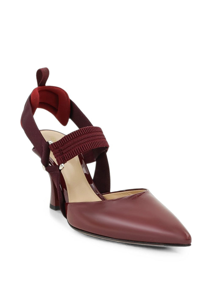 Fendi With Heel - RED | 930cce59bf876640fbdac2e575a6d6b2501cfa8e