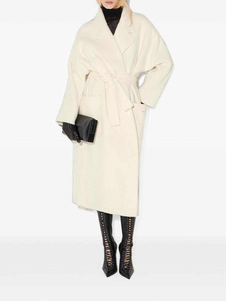 Elisabetta Franchi Coats - WHITE | 29220631bf2ebe4f4d346e0a3f0e37c170b89782