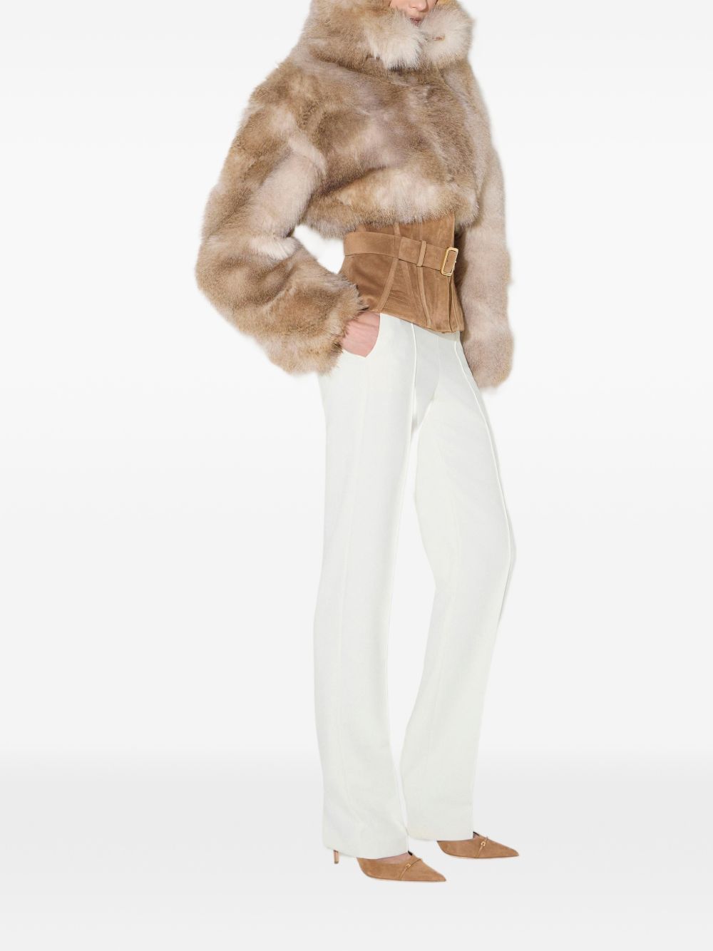 Elisabetta Franchi Jackets - BROWN | 9b3677ae491618cf3f49bd2b85e521400a692b0e