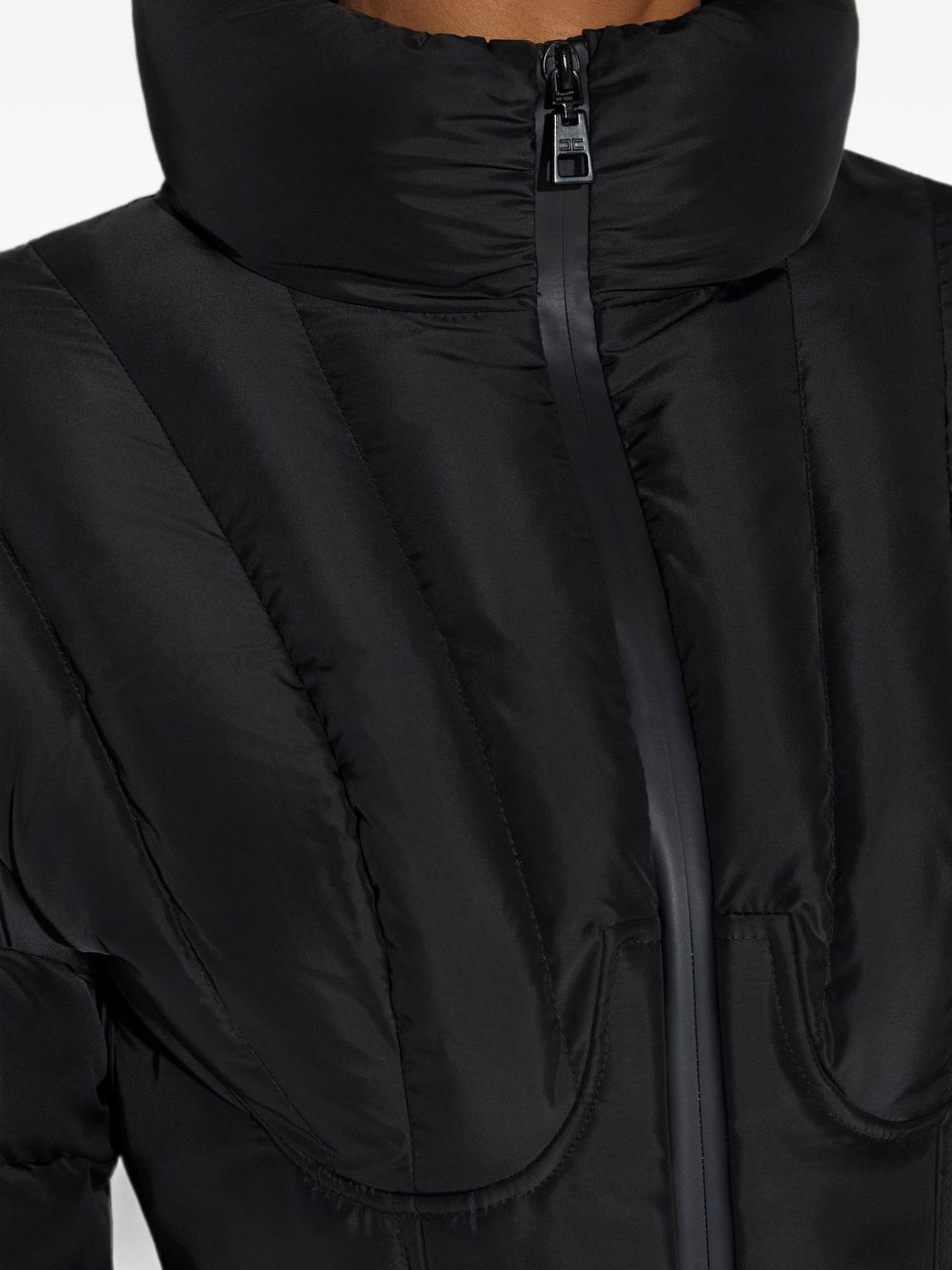 Elisabetta Franchi Coats - BLACK | ed1275d7ed97129f37b74af1b2d78d92df4c7ec9