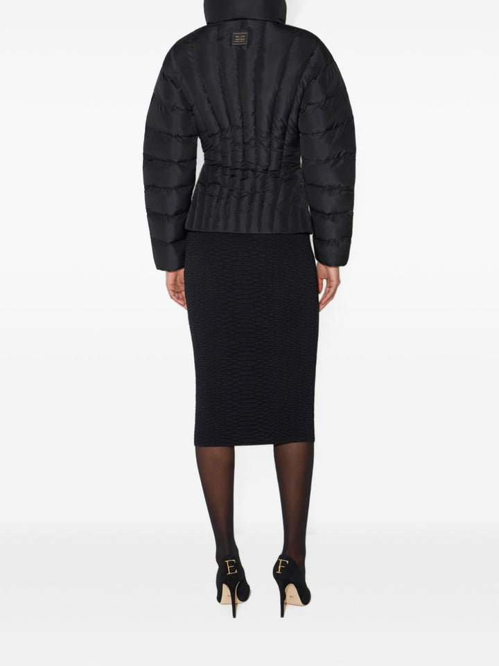 Elisabetta Franchi Coats - BLACK | 5409aad7242fd5758137e8d47f6a893af7a8077e