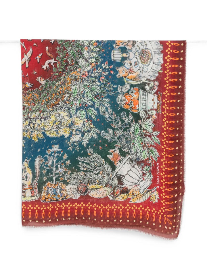 Faliero Sarti Scarfs - RED | 6cf30e7d47dafe8411a25385457b673da37aa982
