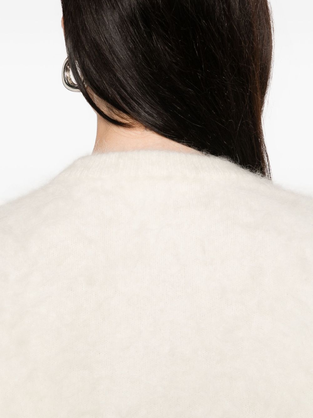 Soft Goat Sweaters - WHITE | 65bf48698ee07fba8cb463f6a208bd09066a4def