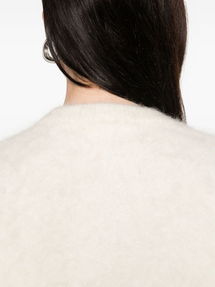 Soft Goat Sweaters - WHITE | 65bf48698ee07fba8cb463f6a208bd09066a4def