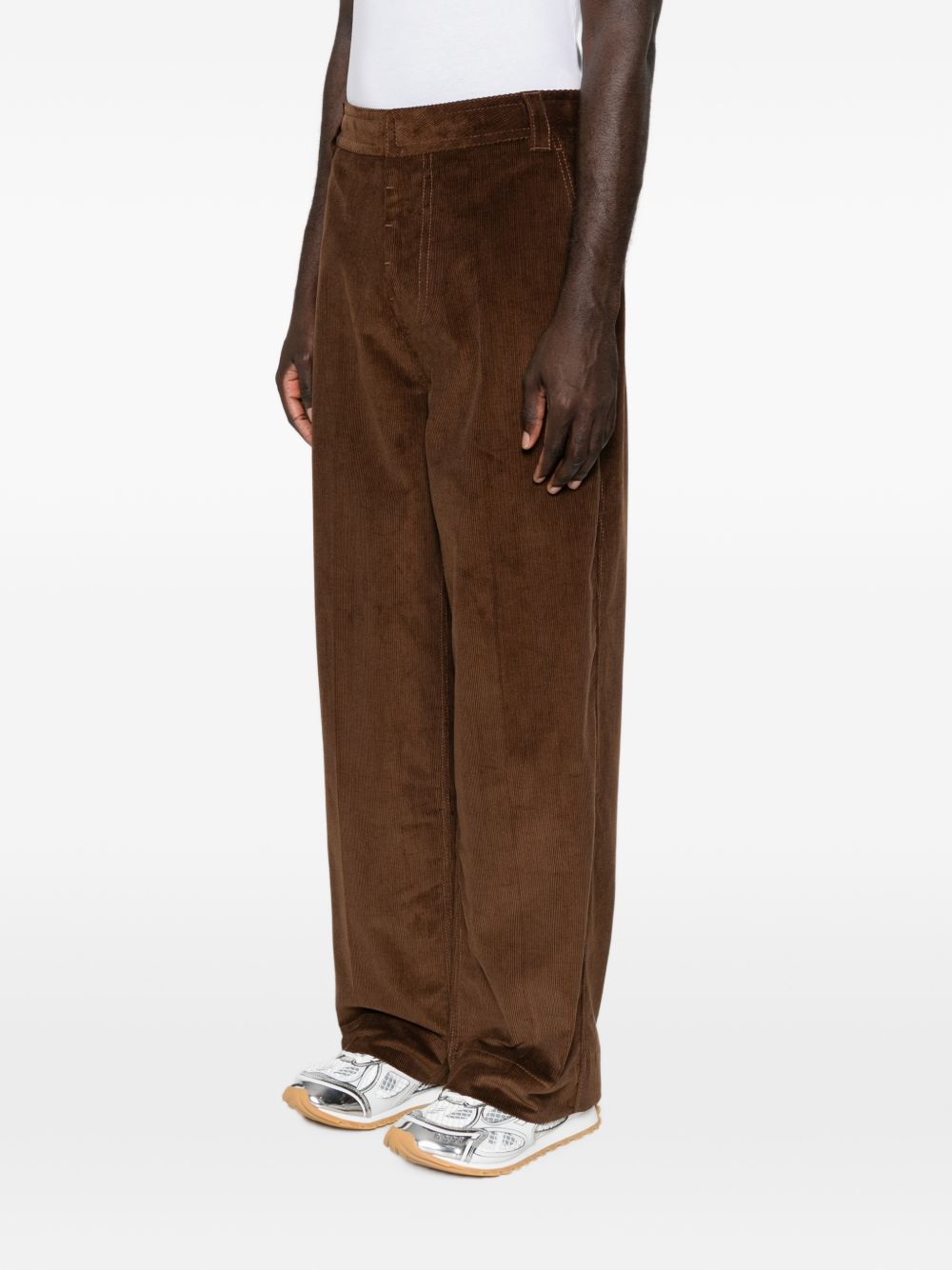 Ami Paris Trousers - BROWN | 57a059db0192ac802e68fa56ffb3704f2fc1e238