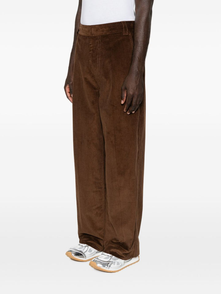 Ami Paris Trousers - BROWN | 57a059db0192ac802e68fa56ffb3704f2fc1e238