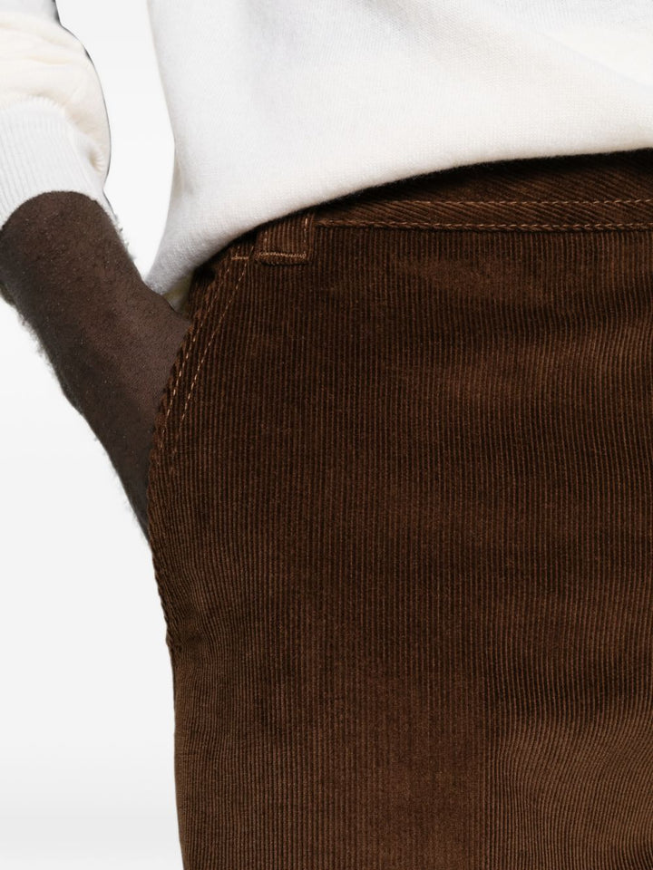 Ami Paris Trousers - BROWN | aed25081f1c91f505e2393702d0ef2cff2ae5304