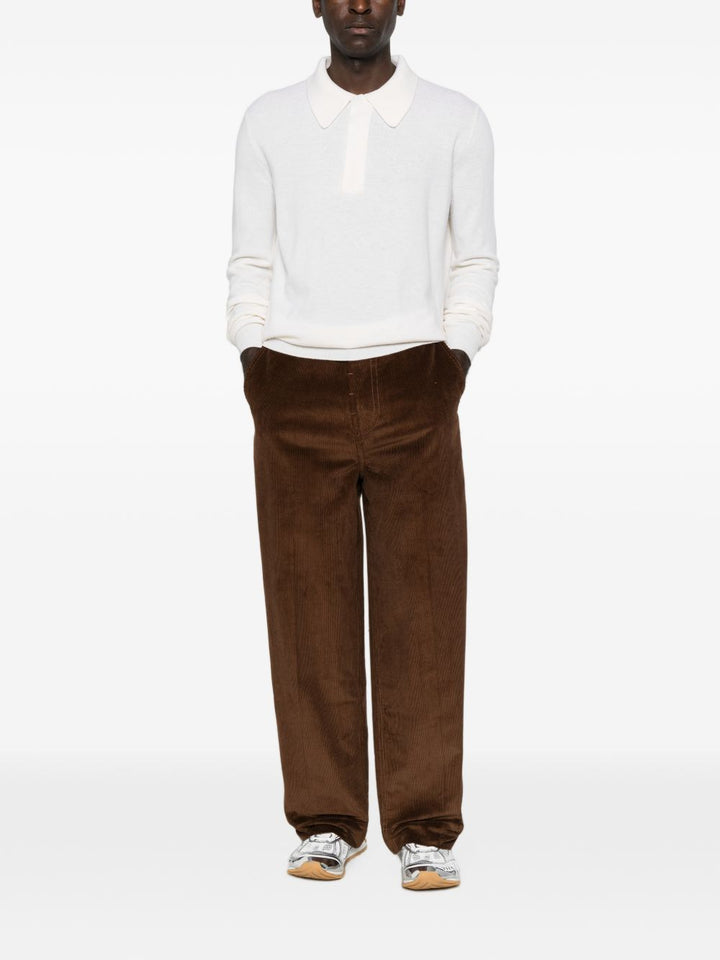 Ami Paris Trousers - BROWN | 79d8ff6731dcfe4326b4465bbe6eac65cc485560