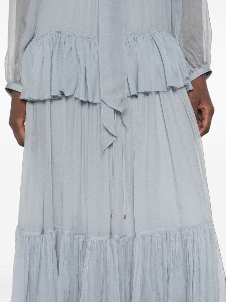 Chloè Dresses - GREY | 9efddeb2fefb2dcefc4f4789c43a59a34908c4c0
