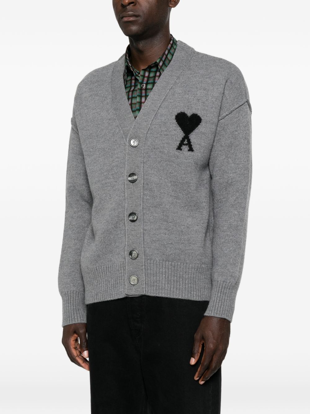 Ami Paris Sweaters - GREY | 697716a5f63a6d969b87cbd1150fe05f913055c3