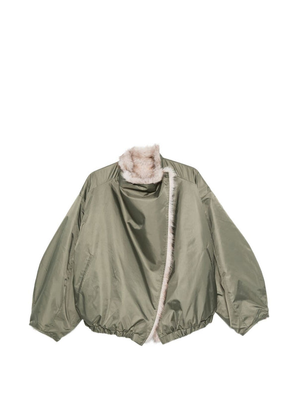 Vera Faux Fur Reversible Bomber Jacket