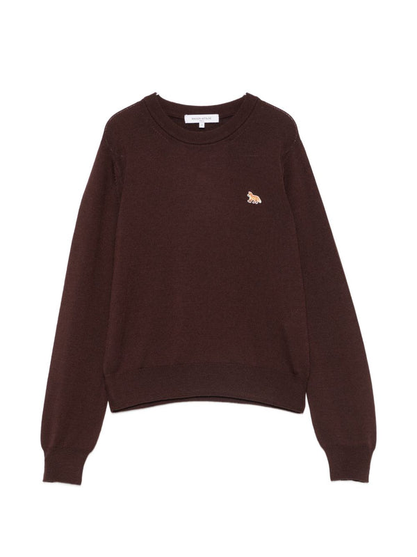 Baby Fox Wool Crewneck Jumper