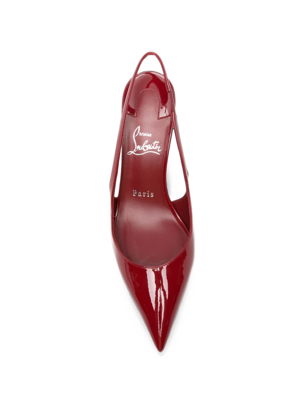 Miss Z Patent Leather Slingback Pumps
