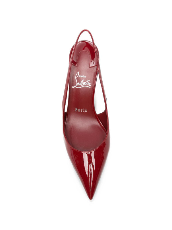 Miss Z Patent Leather Slingback Pumps