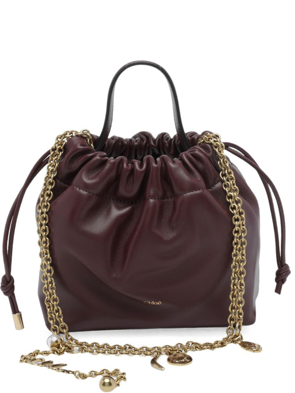Chloé Icons Leather Mini Bucket Bag