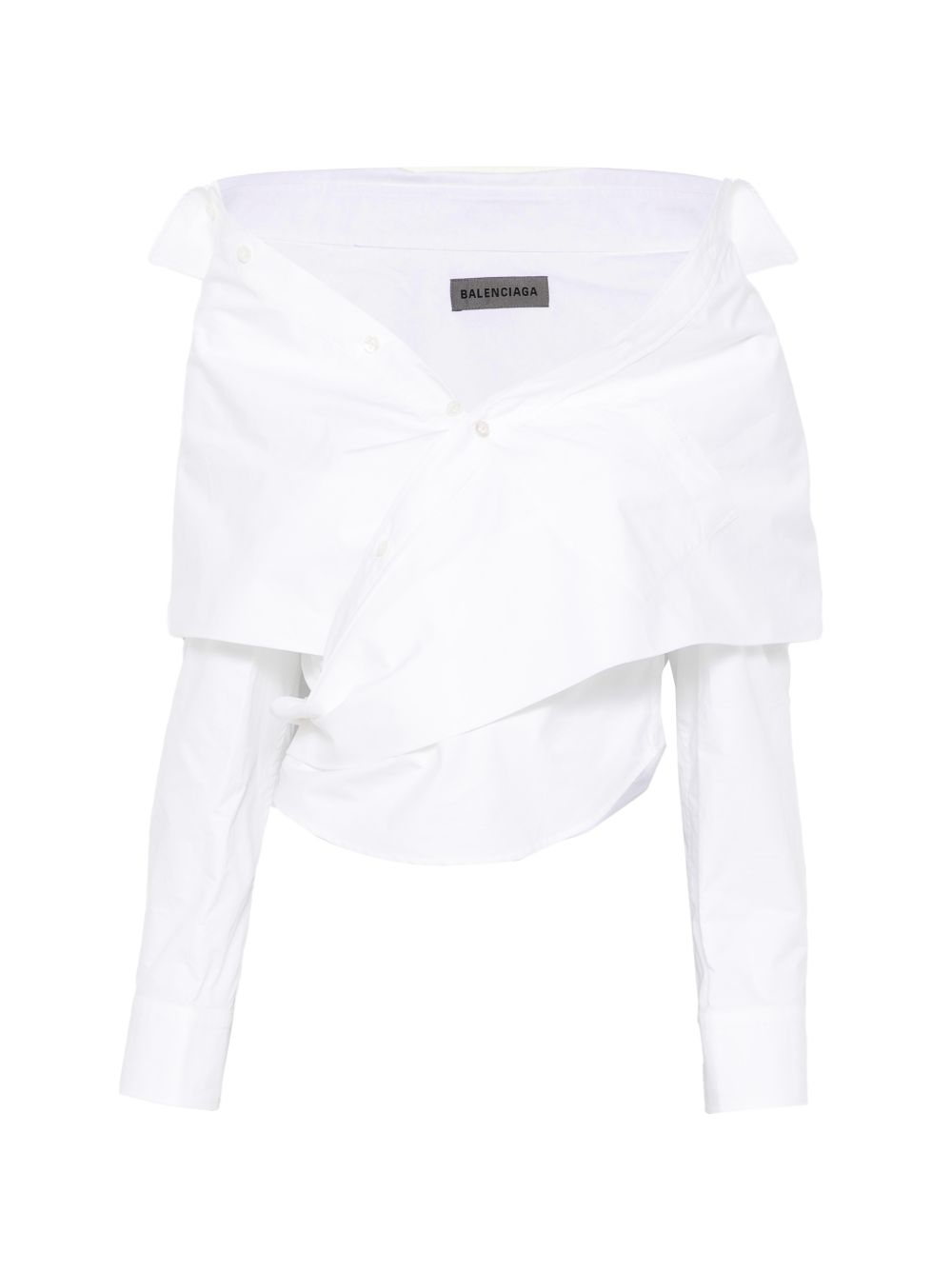 Balenciaga Shirts - WHITE | 7fc4d6f91567be9a0b050a89e782b93b3507ab70