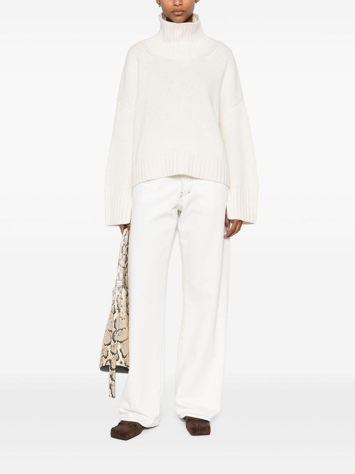 Soft Goat Sweaters - WHITE | ef07174d2bc99ec9b7fdff5b6f82cc9a4e3579d5