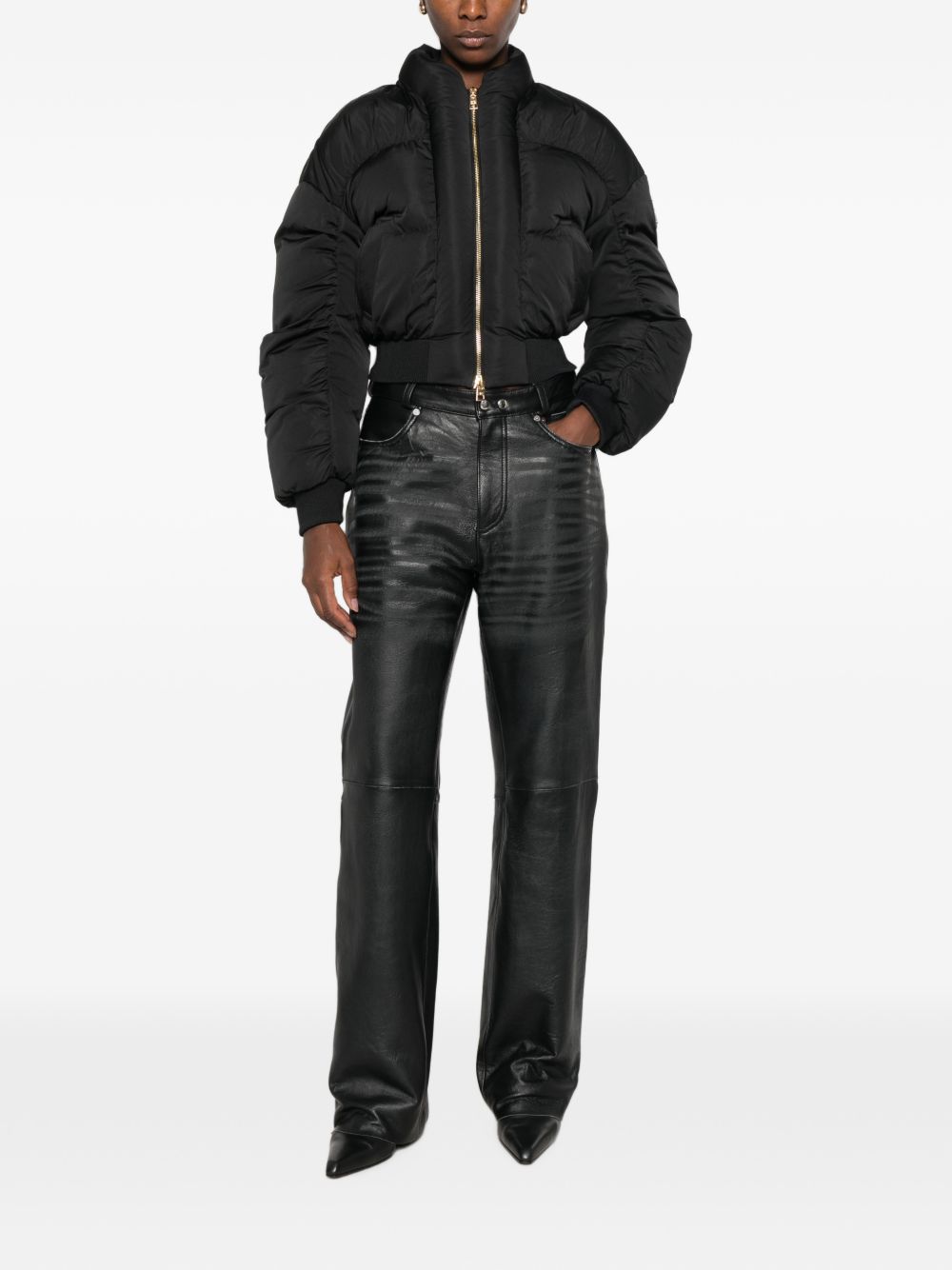 Elisabetta Franchi Coats - BLACK | ab54b6071918b601fa506eaa8a36eb0f3755b036