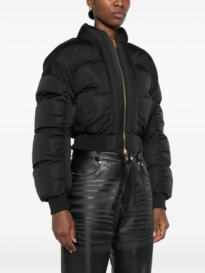 Elisabetta Franchi Coats - BLACK | 2da67ef6ad249bf5f11e53000c0712354df8eaf8