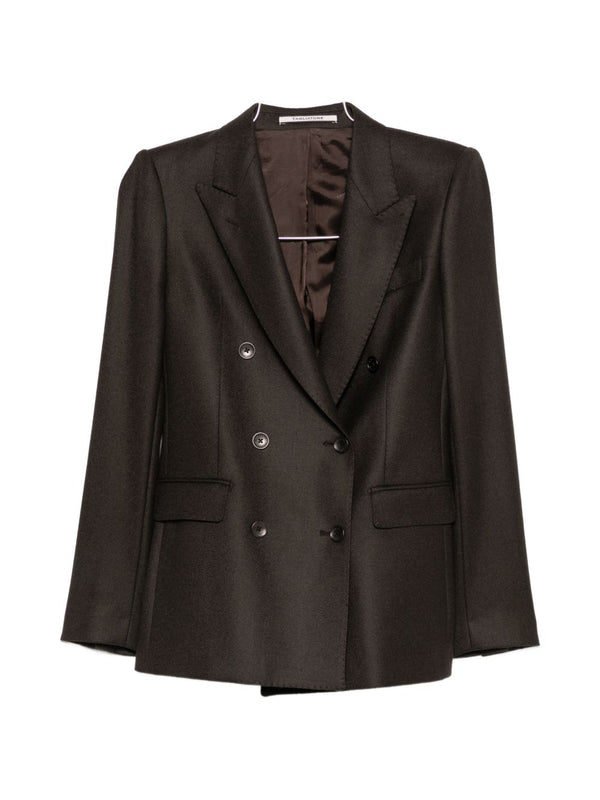 Wool Double-Breasted Jacket