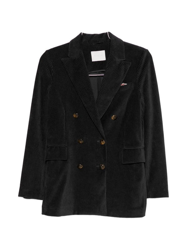 Cotton Double-Breasted Jacket