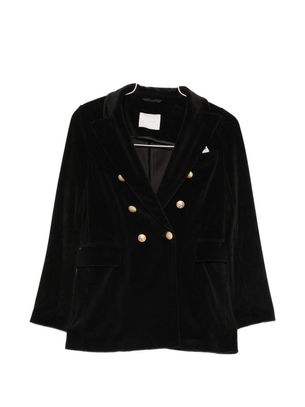 Cotton Double-Breasted Jacket