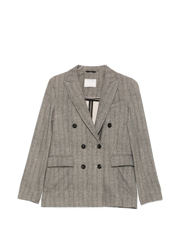 Cotton Double-Breasted Jacket