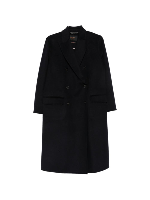 Arianna Wool Double-Breasted Coat