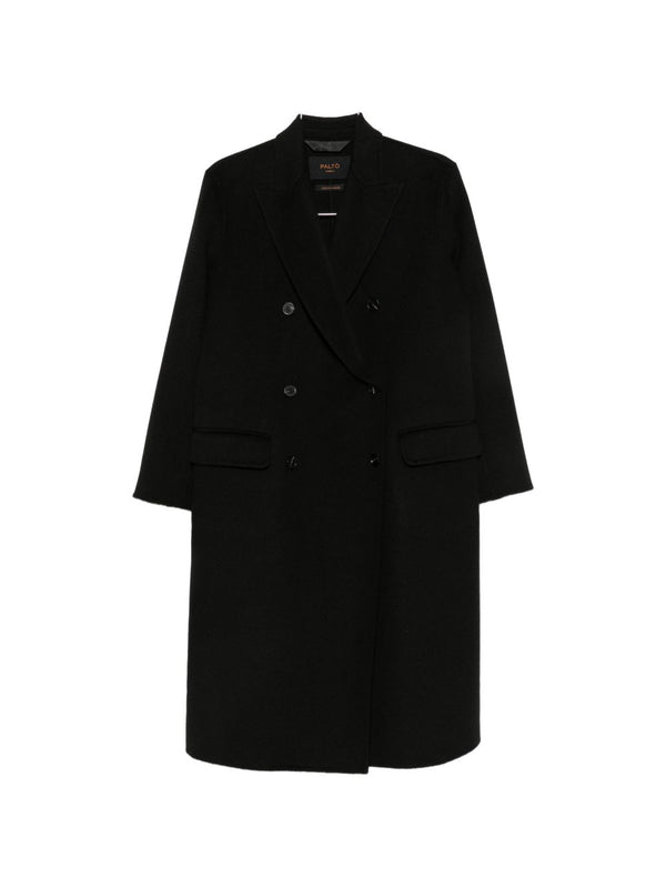 Arianna Wool Double-Breasted Coat