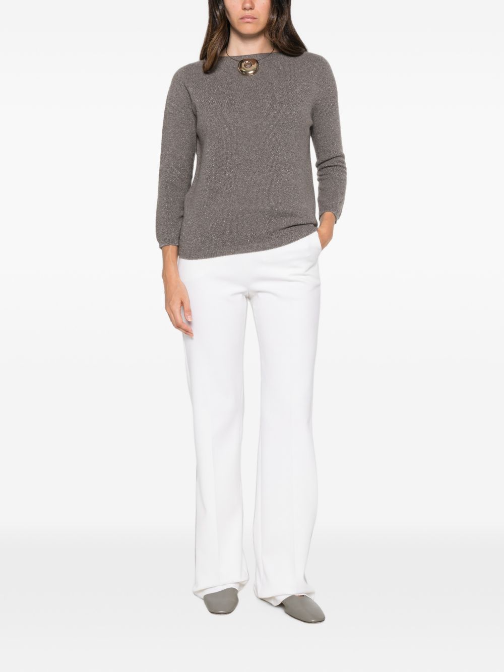 Fabiana Filippi Sweaters - BROWN | f13593b522d7f99369cb047e3e60775eb20332c2