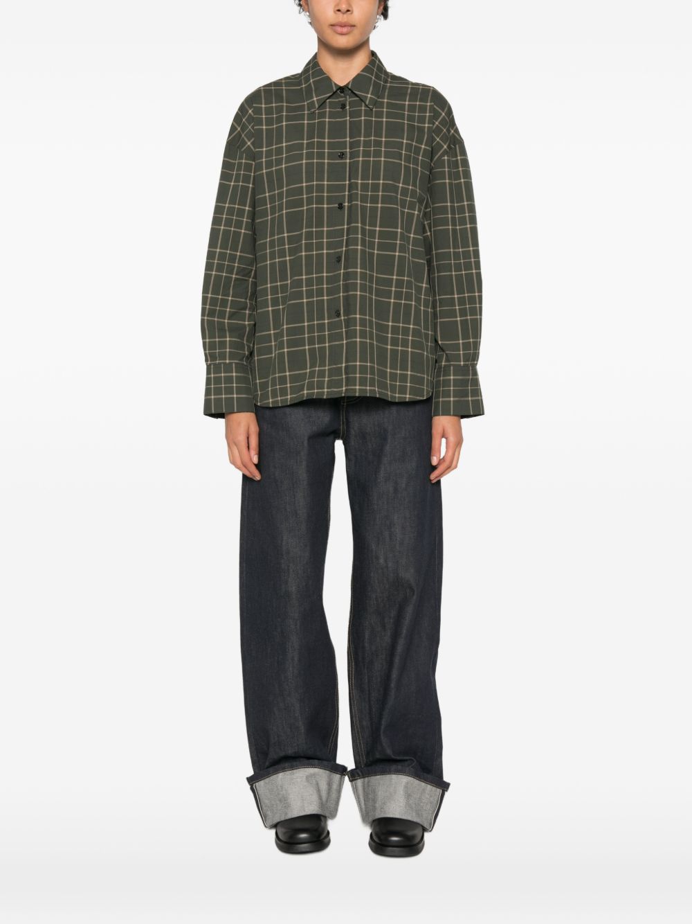 Toteme Main Shirts - GREEN | 3174380879831f73b52b8e7a2a1055030f7c2c41