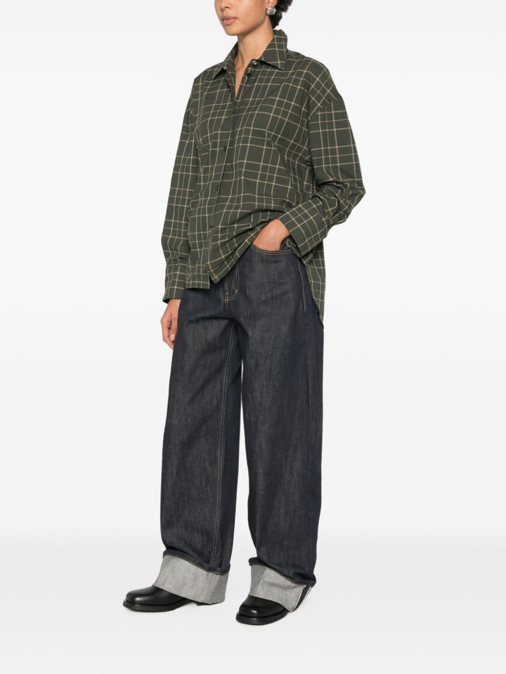 Toteme Main Shirts - GREEN | 6afb87de1a2c0a03cac47ff5535b61e809b7cd2e