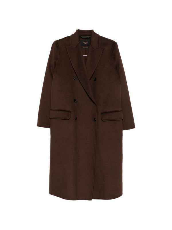 Arianna Wool Double-Breasted Coat