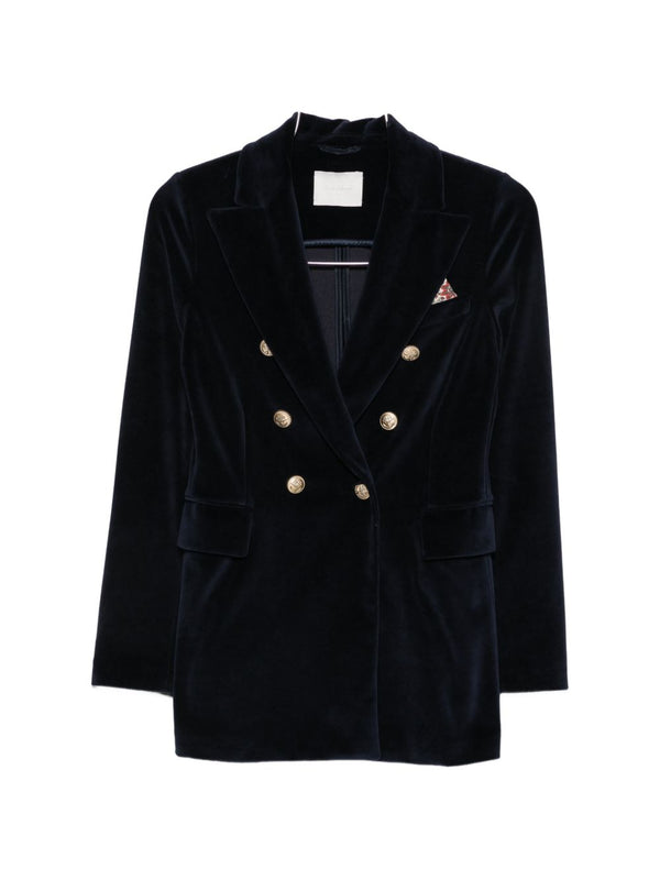 Cotton Double-Breasted Jacket