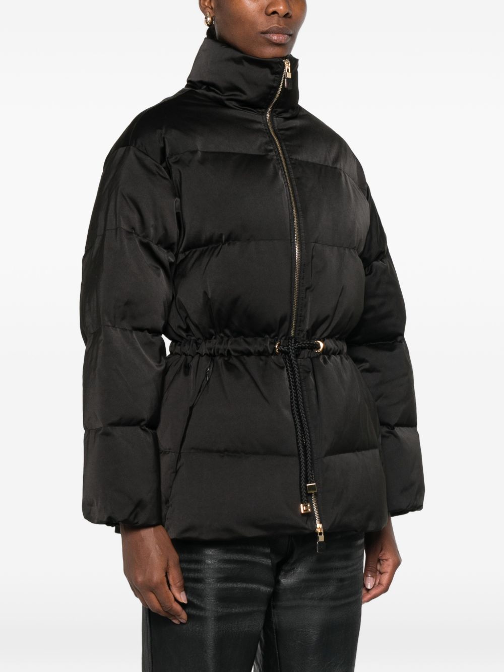 Elisabetta Franchi Coats - BLACK | 971707713392f35c131b0cc0f5044943bdce0919
