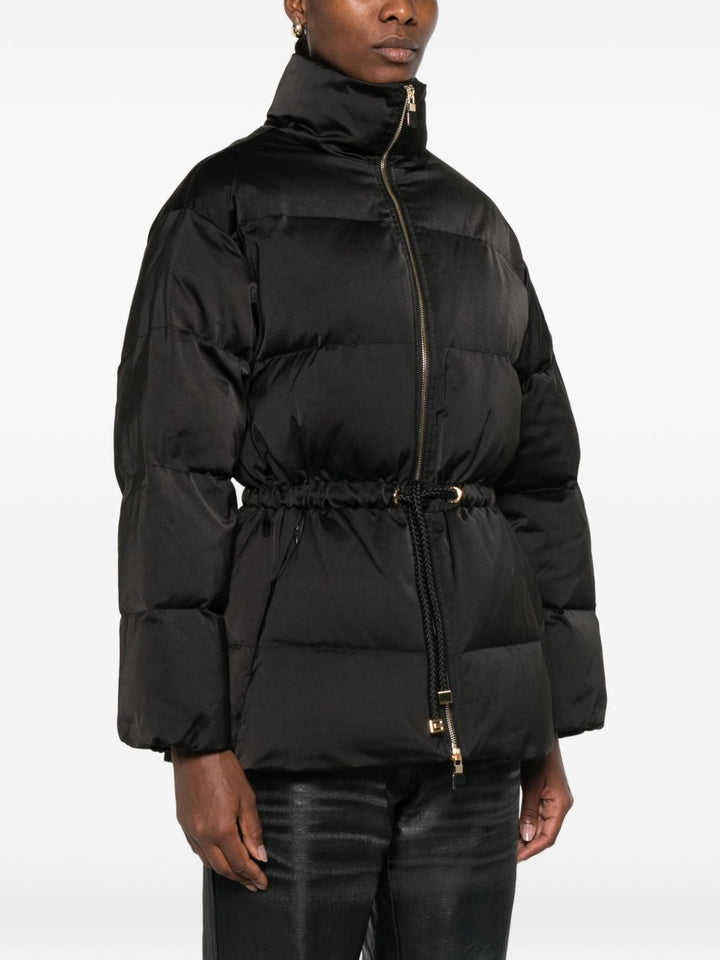 Elisabetta Franchi Coats - BLACK | 971707713392f35c131b0cc0f5044943bdce0919