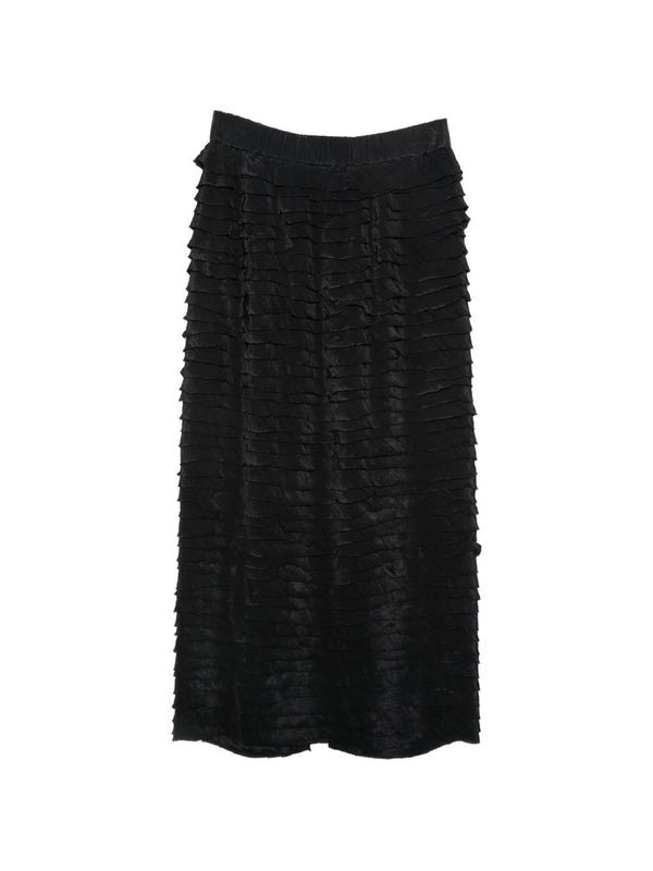Ruffled Long Skirt